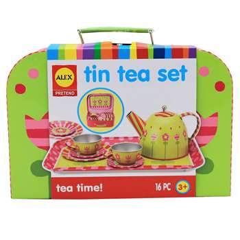 Tin Tea Set By Alex By Panline Usa