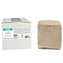 Amaco Air Dry Clay Gray 25 Lb By American Art Clay