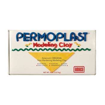Permoplast Clay Cream 5Lb Non Hardening, AMA90078F