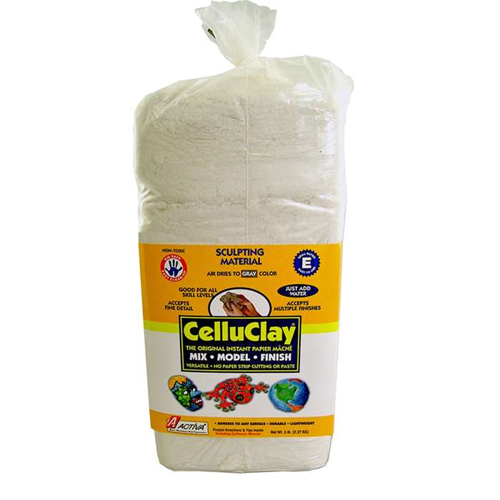 Celluclay Original Gray 5Lb Package By Activa