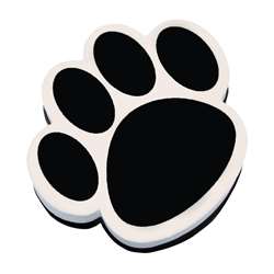 Magnetic Whiteboard Eraser Black Paw By Ashley Productions
