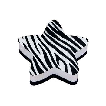 Magnetic Whiteboard Star Zebra Erasers By Ashley Productions