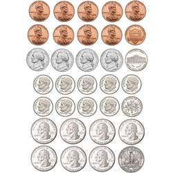 Math Die Cut Magnets U.S. Coins, ASH10067