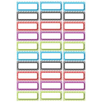 Die Cut Magnets Assorted Color Chevron Nameplates, ASH10077
