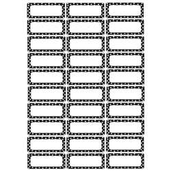 Die Cut Magnets B/W Dots, ASH10080