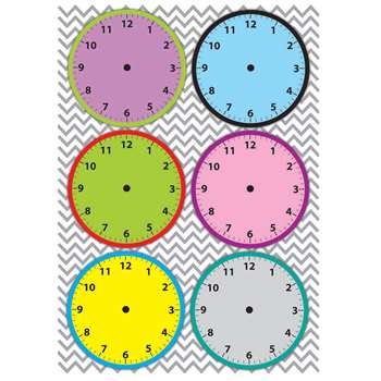 Magnetic Time Organizers Clockfaces, ASH10090