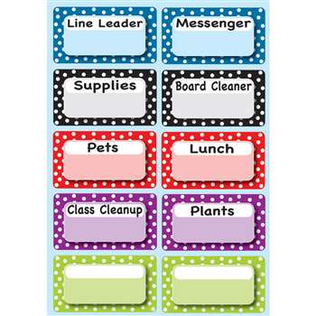 Magnetic Time Organizers Classroom Jobs, ASH10092