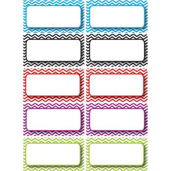 Shop Die Cut Magnets Color Chevron Name Plates - Ash10133 By Ashley Productions