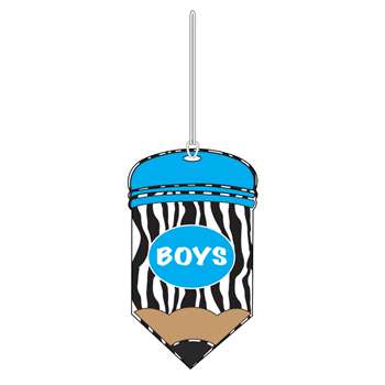 Pencil Shaped Print Boys Pass By Ashley Productions