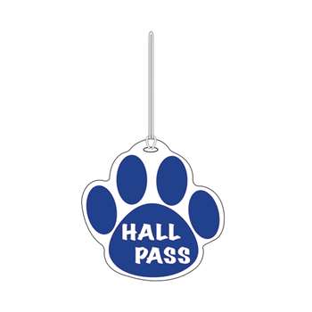 Blue Paw Hall Pass 4 X 4 By Ashley Productions