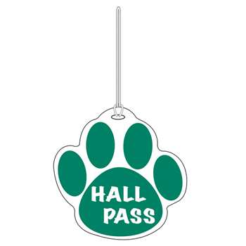 Green Paw Hall Pass 4 X 4 By Ashley Productions
