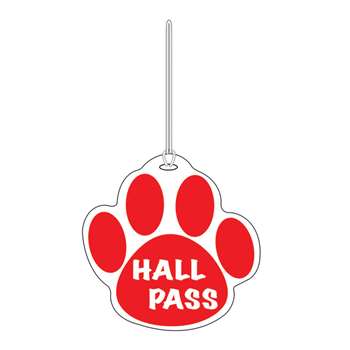 Red Paw Hall Pass 4 X 4 By Ashley Productions