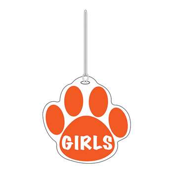 Orange Paw Hall Pass Girls 4 X 4 By Ashley Productions