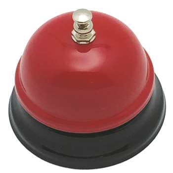 Red Decorative Call Bells, ASH10524