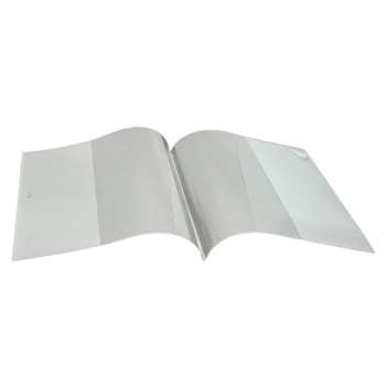 Clear Book Covers 6Inx8&quot; Smart Poly, ASH10570