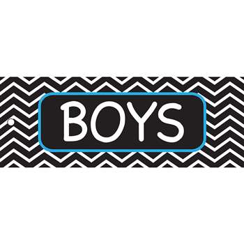 Boys Pass 9X35 Chevron 2 Sided Laminated, ASH10645