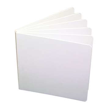 White Hardcover Blank Book (11" X 8 1/2") By Ashley Productions