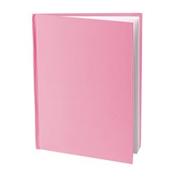 Pink Blank Hardcover Book 11X8.5IN - ASH10715