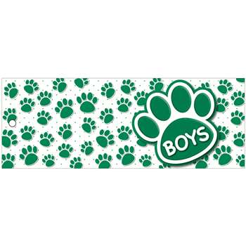 Boys Pass 9X35 Gr Paws 2 Sided Laminated, ASH10737