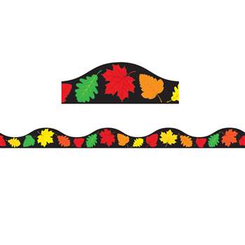 Magnetic Border Fall Leaves 1W Seasonal, ASH11417