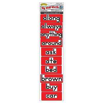 Magnetic Big Wall Words 3Rd 100 Words Level 3, ASH25003