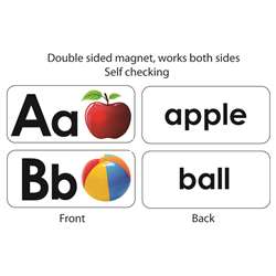 Abc Picture Words Double Sided Magnets, ASH40006