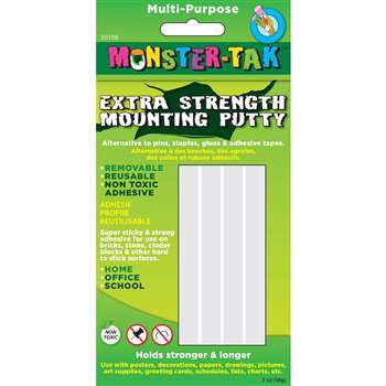 10 Pack Monster-Tak 2 Oz 56 G, ASH51001