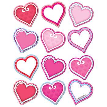 Diecut Magnets Valentine Hearts, ASH77814