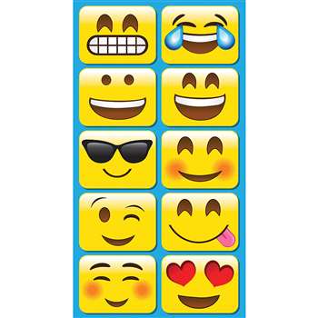 Emojis Mini Whiteboard Erasers Non Magentic, ASH78005