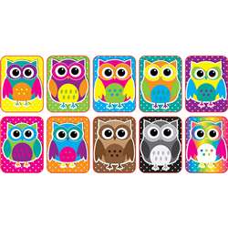 Color Owls Mini Whiteboard Erasers Non Magnetic, ASH78007