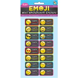 Emojis Mini Wboard Eraser 16/Pk, ASH78014