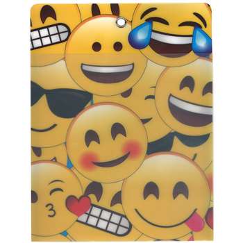 Smart Poly Folder Emojis 10X13, ASH90152