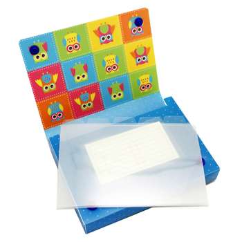 5 Pack Index Card Holder 3X5 Owls, ASH90352