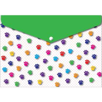 6 Pack Folder with Snap 95X13 Paws Colorful, ASH90604