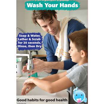 Chart 13X19 Good Habits For Good Health Smart Poly, ASH91106