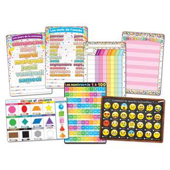7Pk French Immersion Class Charts Smart Poly, ASH91203
