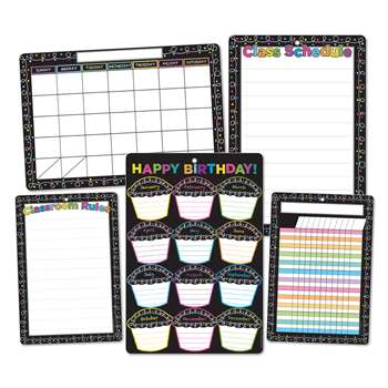 5Pk Chalk Dots with Loops Class Chrts Smart Poly, ASH91207