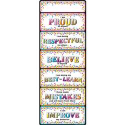 Clip Chart Confetti Positive Behavior Dry-Erase Su, ASH91950