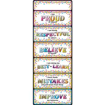 Clip Chart Confetti Positive Behavior Dry-Erase Su, ASH91950