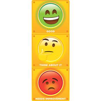 Clip Chart Stop Light Emoji Psitive Behavior Dry-E, ASH91952