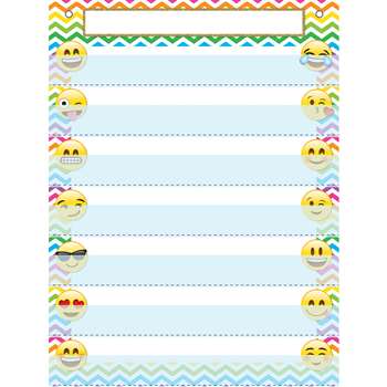 Pocket Chart 7 Pockets Emojis, ASH94000