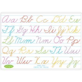 Cursive Writing Learn Mat 2 Sided Write On Wipe Of, ASH95013