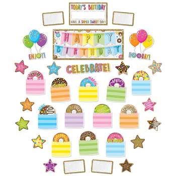 Mini Bulletin Board St Birthday Donutfetti Smart P, ASH96002