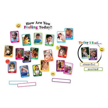 Poly Mini Bulletin Board Set Pictures Emotions, ASH96007