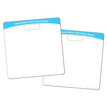 Dry Erase Busy Board Blank 2-Side - ASH98006