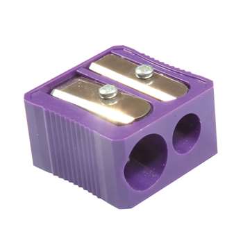 Dual Hole Plastic Pencil Sharpener By Baumgartens