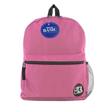 16&quot; Fuchsia Basic Backpack, BAZ1036