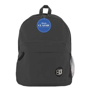 17&quot; Black Classic Backpack, BAZ1050