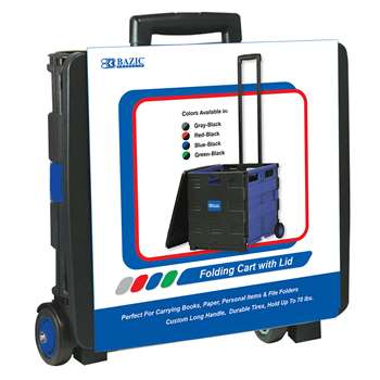 Bazic Rolling Cart Blue, BAZ2197