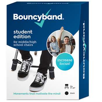 Bouncybands Middle/High School Blck, BBACMBK